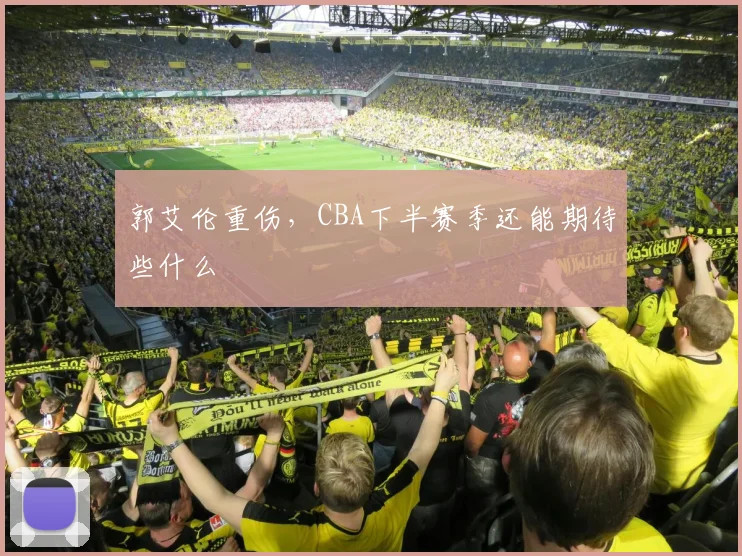 郭艾伦重伤，CBA下半赛季还能期待些什么